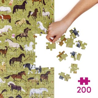 Puzzle 200 elementów. Puzzlove CzuCzu. Konie