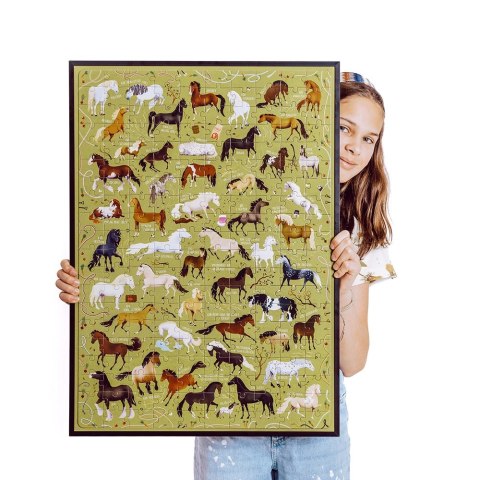 Puzzle 200 elementów. Puzzlove CzuCzu. Konie