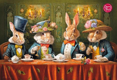 Puzzle 500 elementów. Fantazyjne przyjęcie z króliczkiem 20050