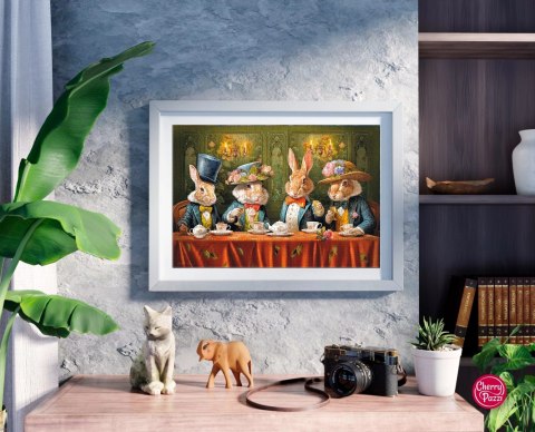 Puzzle 500 elementów. Fantazyjne przyjęcie z króliczkiem 20050