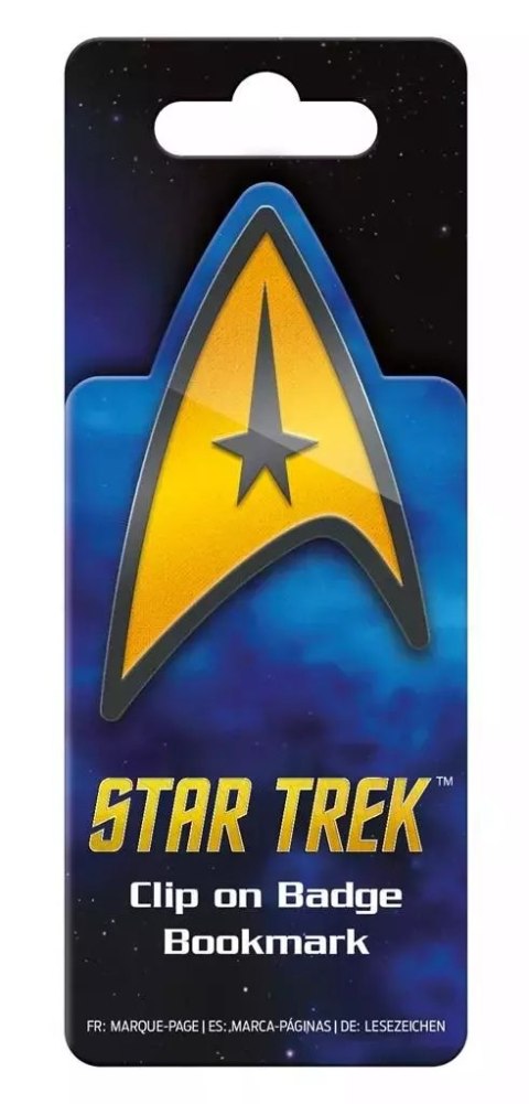 Star Trek metalowa zakładka do książki Star Trek metalowa zakładka do książki