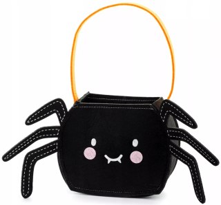 TOREBKA NA CUKIERKI PAJĄK CZARNA HALLOWEEN-1 SZTUKA-5316