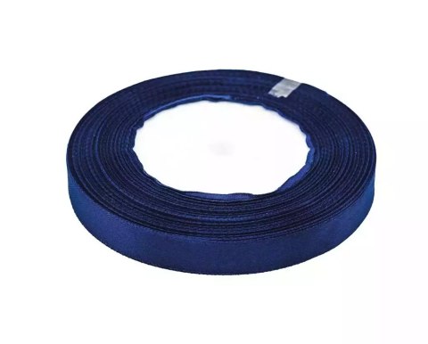 Wstążka satynowa granatowa 12mmx32m Wstążka satynowa granatowa 12mmx32m
