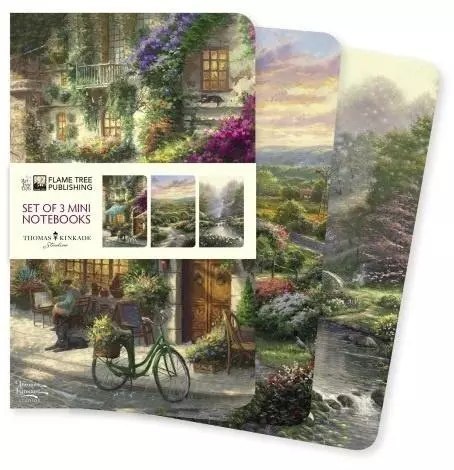 Zestaw 3 notatników MINI Thomas Kinkade Zestaw 3 notatników MINI Thomas Kinkade