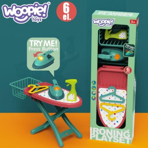 WOOPIE Zestaw do Prasowania 6w1 Deska Żelazko WOOPIE Zestaw do Prasowania 6w1 Deska Żelazko