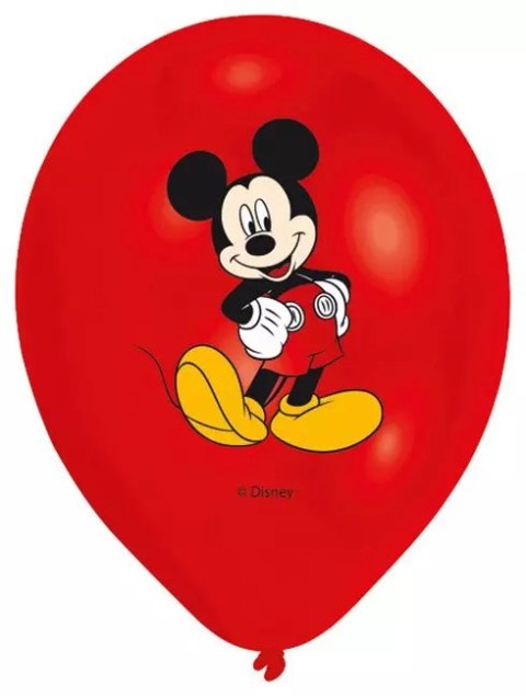 Balony Amscan Myszka Mickey 6 szt. wielokolorowe