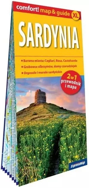 Comfort! map. Przewodnik + mapa (2w1). Sardynia