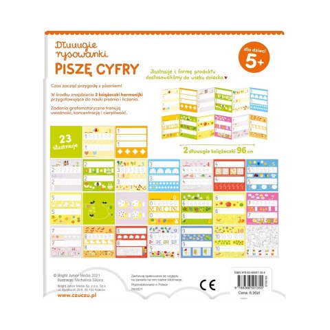 CzuCzu. Dłuuugie rysowanki. Piszę cyfry CzuCzu. Dłuuugie rysowanki. Piszę cyfry