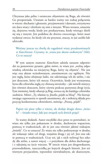 Dziedzictwo papieża Franciszka