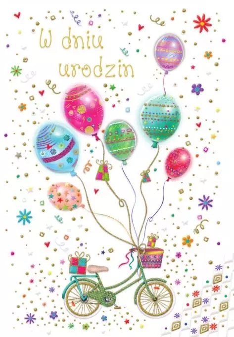 Kartka okolicznościowa Urodziny TS113 Kartka okolicznościowa Urodziny TS113