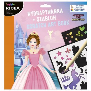 Kreatywne wydrapywanki z szablonami C KIDEA