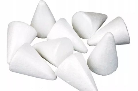 Stożek styropianowy Craft-Fun 10 cm Stożek styropianowy Craft-Fun 10 cm