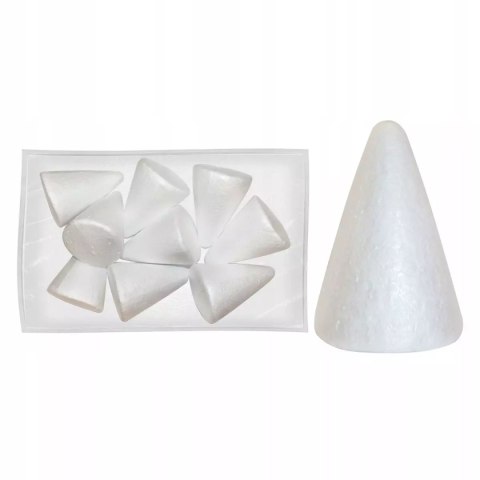 Stożek styropianowy Craft-Fun 10 cm Stożek styropianowy Craft-Fun 10 cm