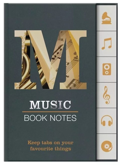 Book Notes - Music - zakładki znaczniki muzyka Book Notes - Music - zakładki znaczniki muzyka