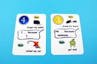Fun Card English. Past Perfect