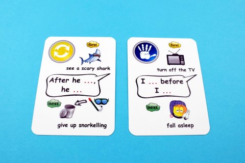 Fun Card English. Past Perfect
