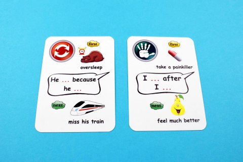 Fun Card English. Past Perfect