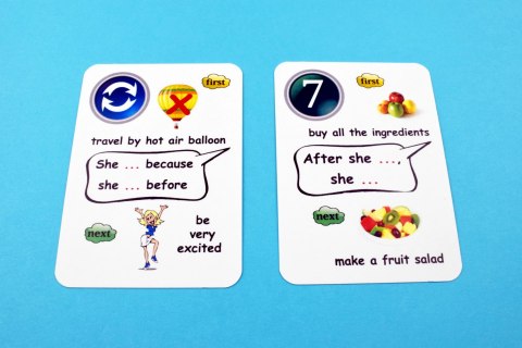 Fun Card English. Past Perfect