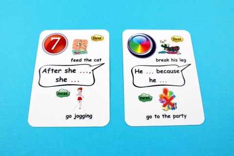 Fun Card English. Past Perfect
