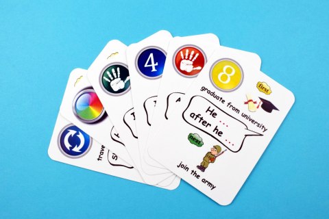 Fun Card English. Past Perfect