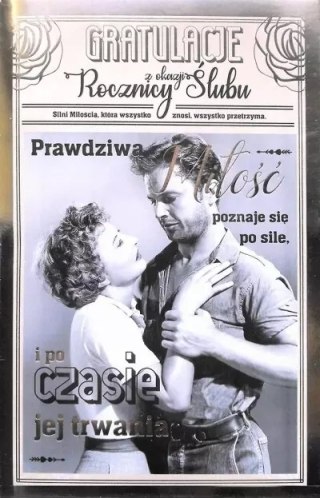 Kartka okolicznościowa Rocznica Ślubu