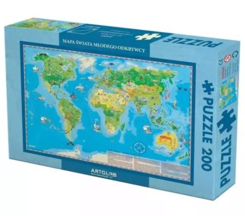 Puzzle 200 - Świat Młodego Odkrywcy Puzzle 200 - Świat Młodego Odkrywcy