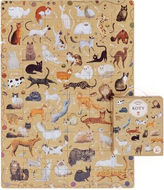 Puzzle 60 elementów. Puzzlove CzuCzu. Koty