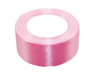 Wstążka satynowa różowa 50mmx32m