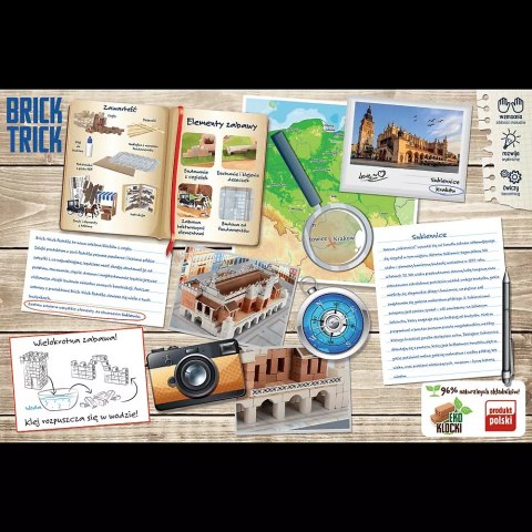 BrickTrick. Podróże. Sukiennice, rozmiar XL