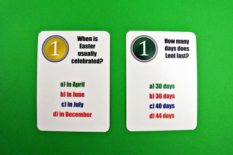 Fun Card English. Easter and Spring