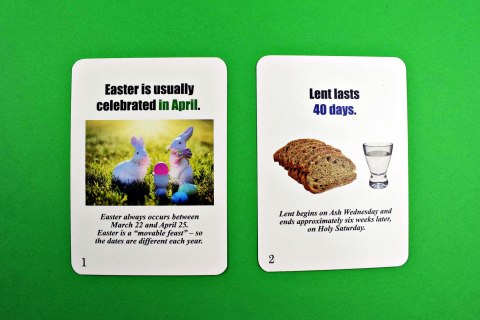 Fun Card English. Easter and Spring