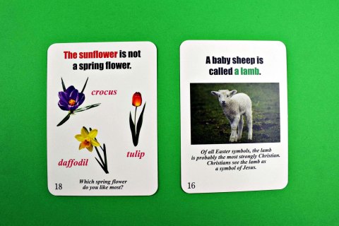 Fun Card English. Easter and Spring
