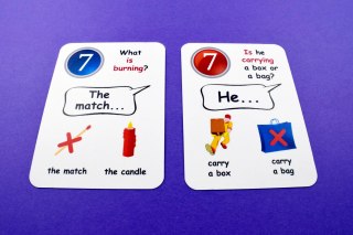 Fun Card English. Present Continuous