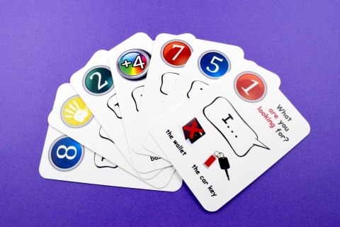Fun Card English. Present Continuous