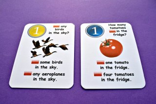 Fun Card English. There Is / There Are