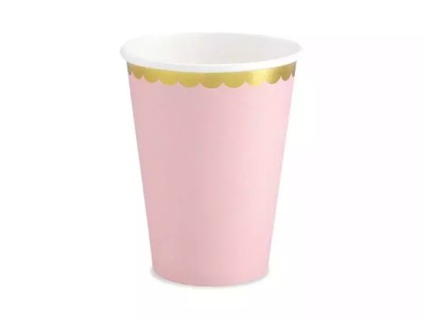 Kubeczki jasnoróżowe 220ml 6szt Kubeczki jasnoróżowe 220ml 6szt