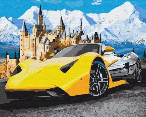Malowanie po numerach - Lamborghini 40x50 Malowanie po numerach - Lamborghini 40x50