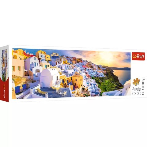 Puzzle 1000el Panorama Zachód słońca na Santorini, Grecja 29054 Trefl Puzzle 1000el Panorama Zachód słońca na Santorini, Grecja 29054 Trefl
