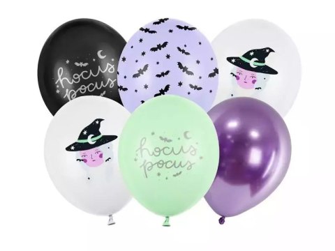 Balony Witch 30cm 6szt Balony Witch 30cm 6szt