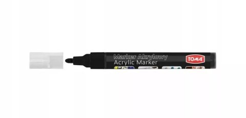 Marker akrylowy Toma 1 szt. czarny Marker akrylowy Toma 1 szt. czarny