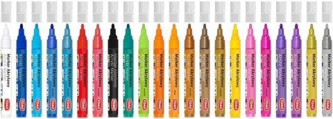 Marker akrylowy Toma 1 szt. czarny Marker akrylowy Toma 1 szt. czarny