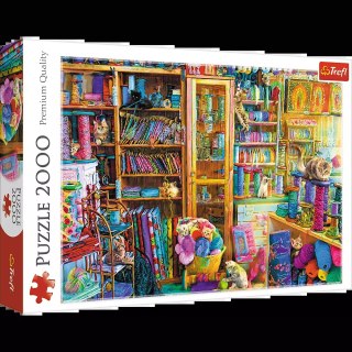 Puzzle 2000 elementów. Koci raj