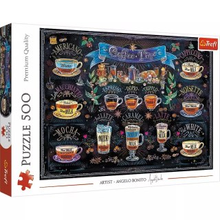 Puzzle 500 elementów. Czas na kawę
