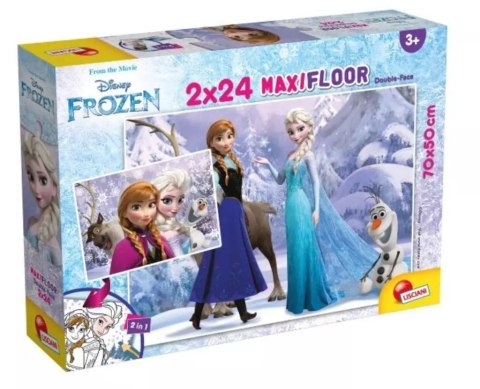 Puzzle Supermaxi 2x24 Kraina Lodu Puzzle Supermaxi 2x24 Kraina Lodu