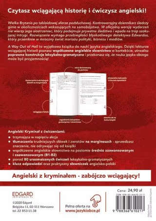 A Way Out of Hell. Ucieczka z piekła. Angielski. Kryminał z ćwiczeniami, wydanie 3