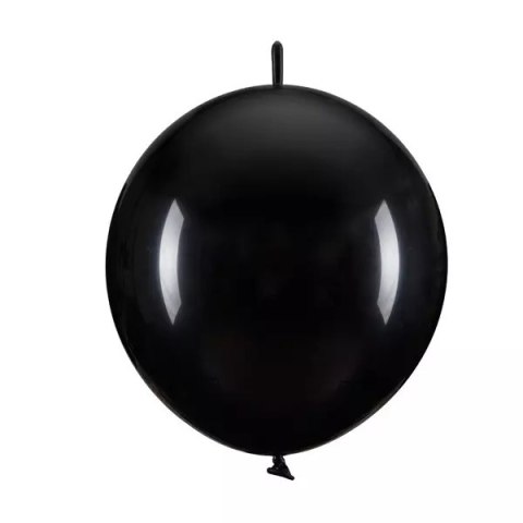 Balony z łącznikiem czarny 33cm 20szt Balony z łącznikiem czarny 33cm 20szt