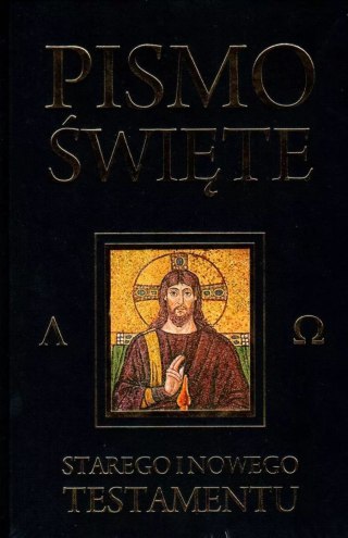 Pismo Święte Starego i Nowego Testamentu. Czarne. Skorowidz