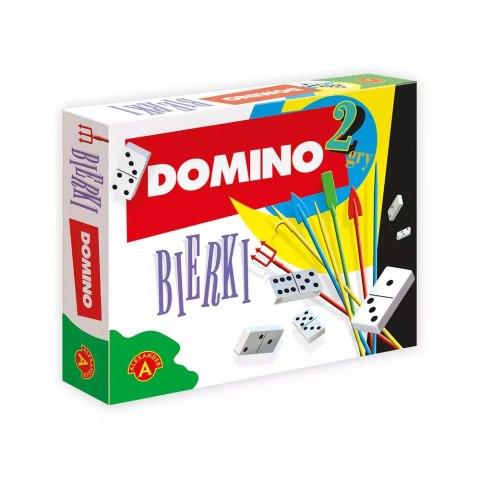 Zestaw 2 gier. Domino + Bierki Zestaw 2 gier. Domino + Bierki