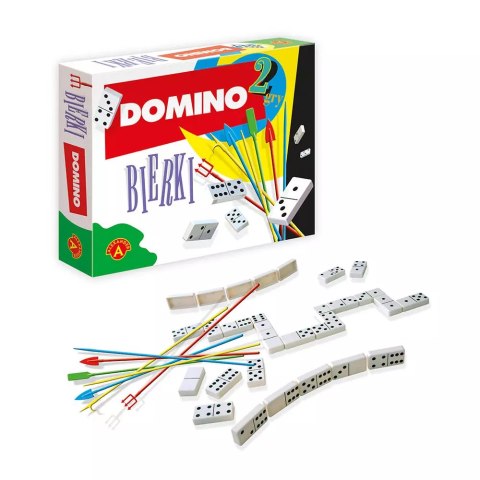 Zestaw 2 gier. Domino + Bierki Zestaw 2 gier. Domino + Bierki