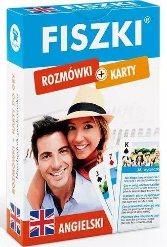 Angielski. Fiszki rozmówki + karty do gry Angielski. Fiszki rozmówki + karty do gry